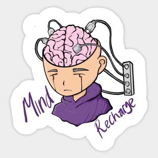 Recharge of mind Sticker